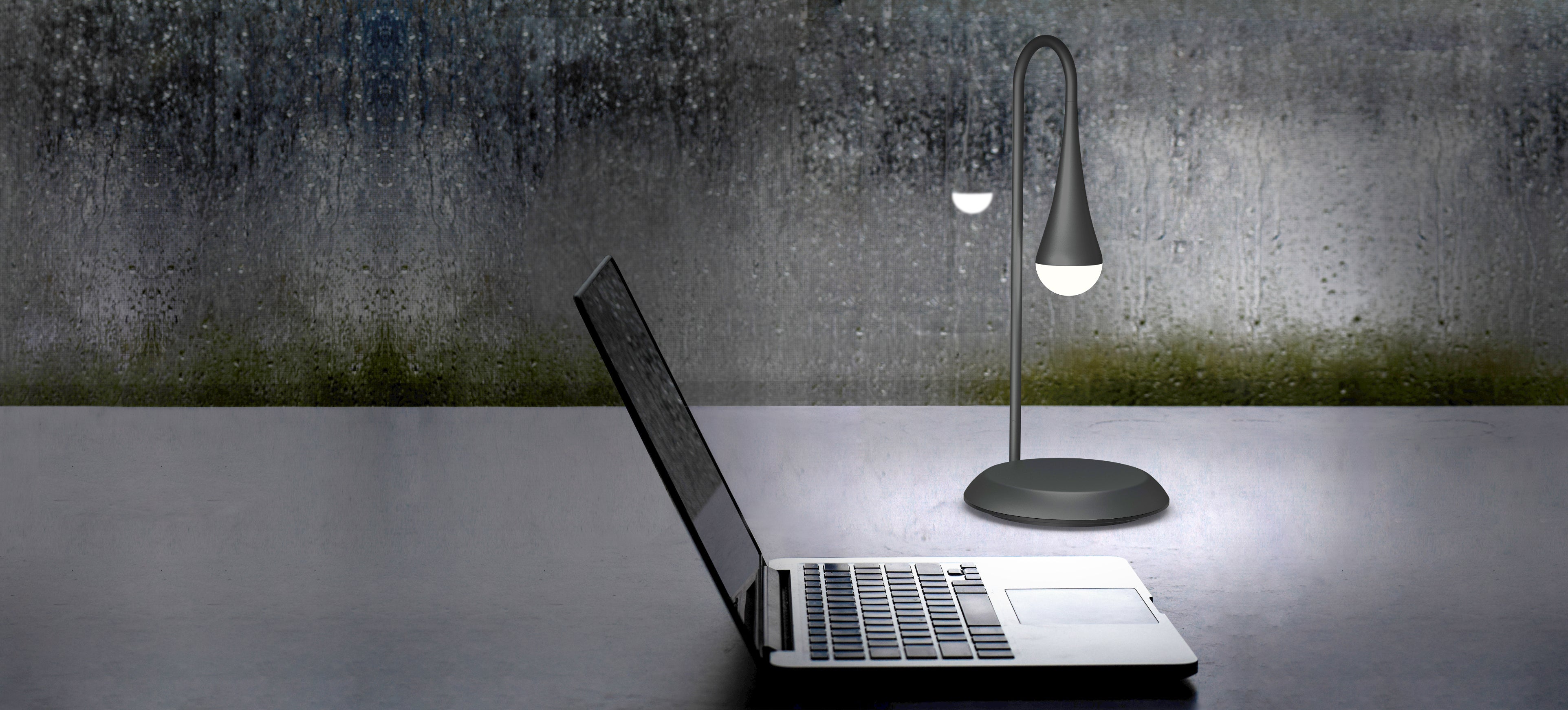 raindrop designer lamp